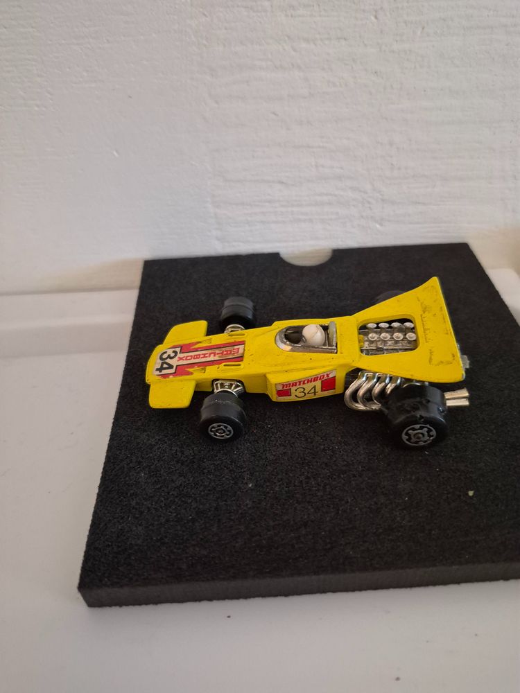 Yellow Toy Race Car image 1