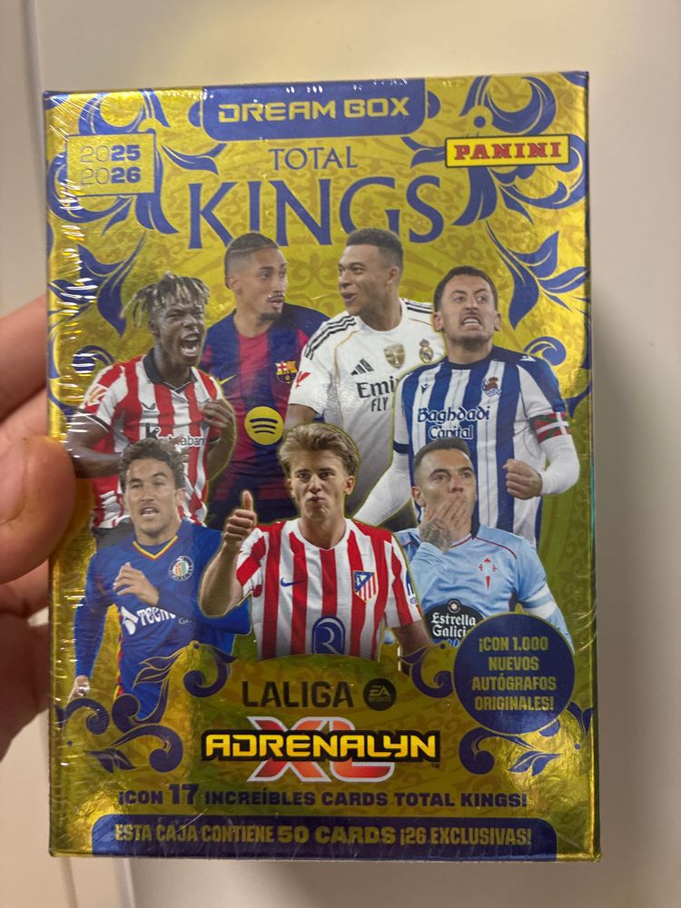 Panini Total Kings Laliga Adrenalyn Trading Cards