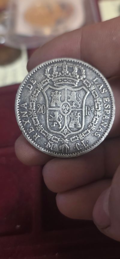Spanish Silver Coin 1831 £5