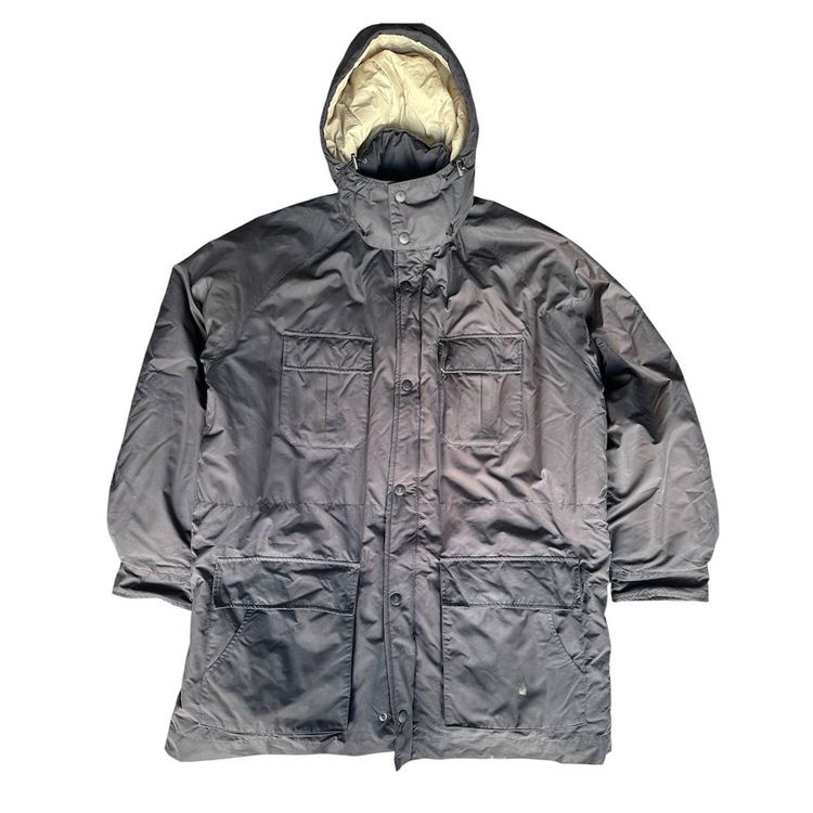 Trussardi Jeans Men'S Jacket Giubbotto Lungo Uomo (52 IT)