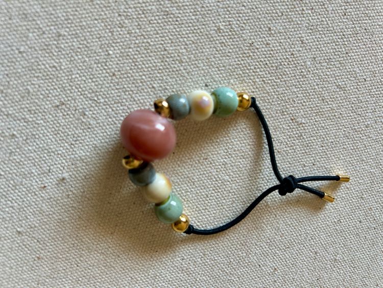 Pulsera Elastic egg Pink 2