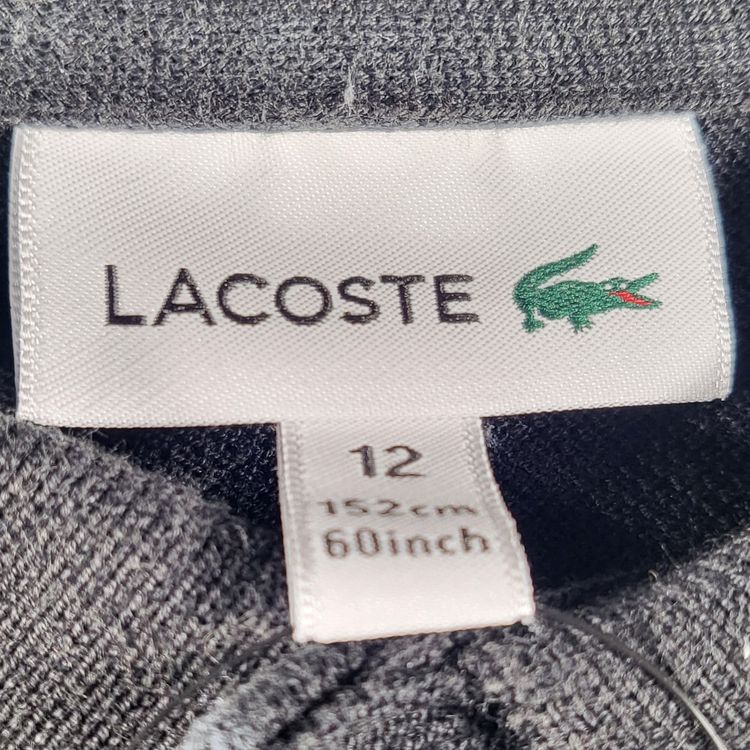 Lacoste Polo Shirt Black – Pre-Loved – Boys image 2