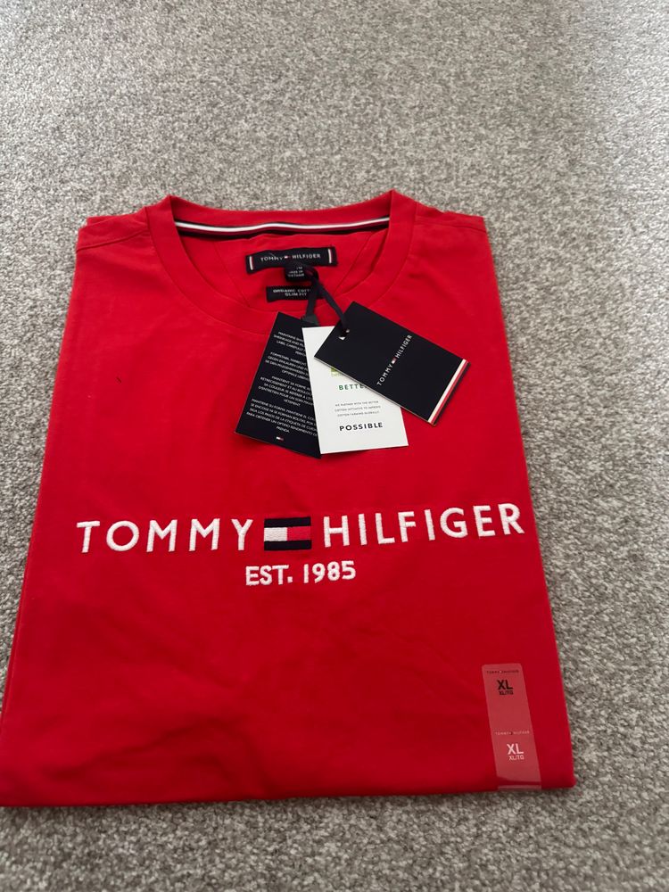 TOMMY HILIFGER T-SHIRT ORGANIC COTTON RRP £45