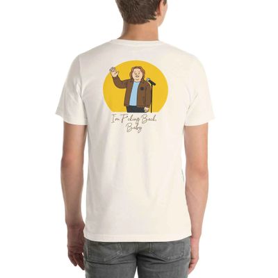 Lewis Capaldi I'm Back Graphic Cotton Crew Neck Tee 2