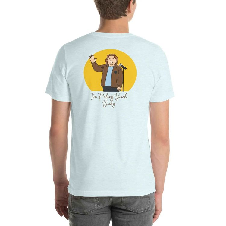 Lewis Capaldi I'm Back Graphic Cotton Crew Neck Tee 3