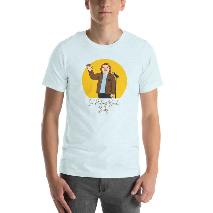 Lewis Capaldi I'm Back Graphic Cotton Crew Neck Tee 4
