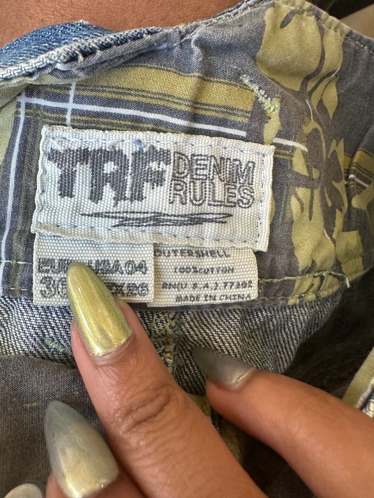 wag drop | small blue denim light wash mini skirt image 7
