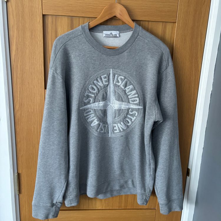 Stone Island Grey Sweatshirt