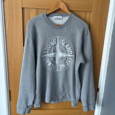 Stone Island Grey Sweatshirt