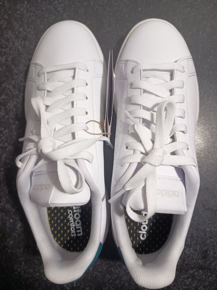 Adidas Advantage White Sneakers 10