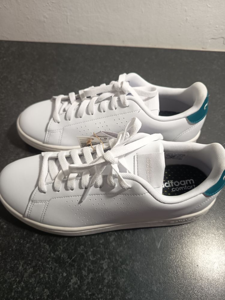 Adidas Advantage White Sneakers 5