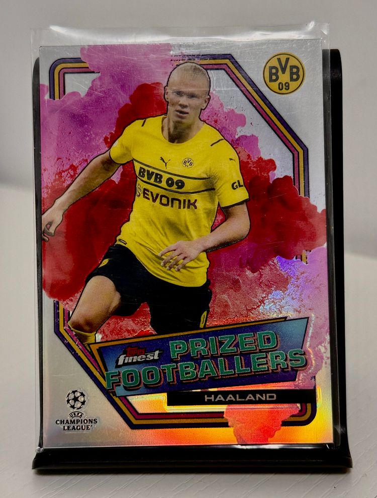 Topps Erling Haaland Topps Finest Prized Footballers 2022 product image