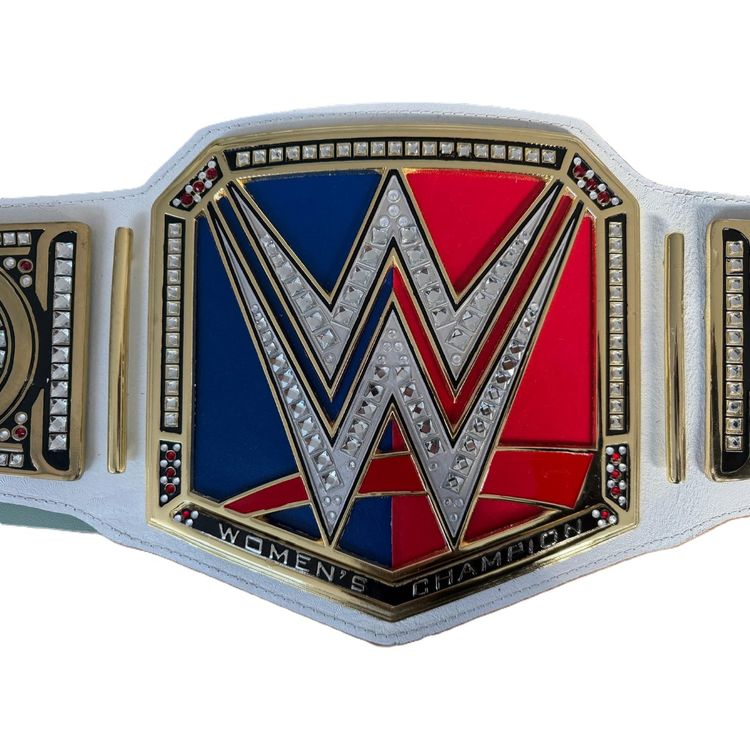 WWE Women's Smackdown Vs Raw Wrestling Championship Title Belt 6MM Diecast Plate image 1