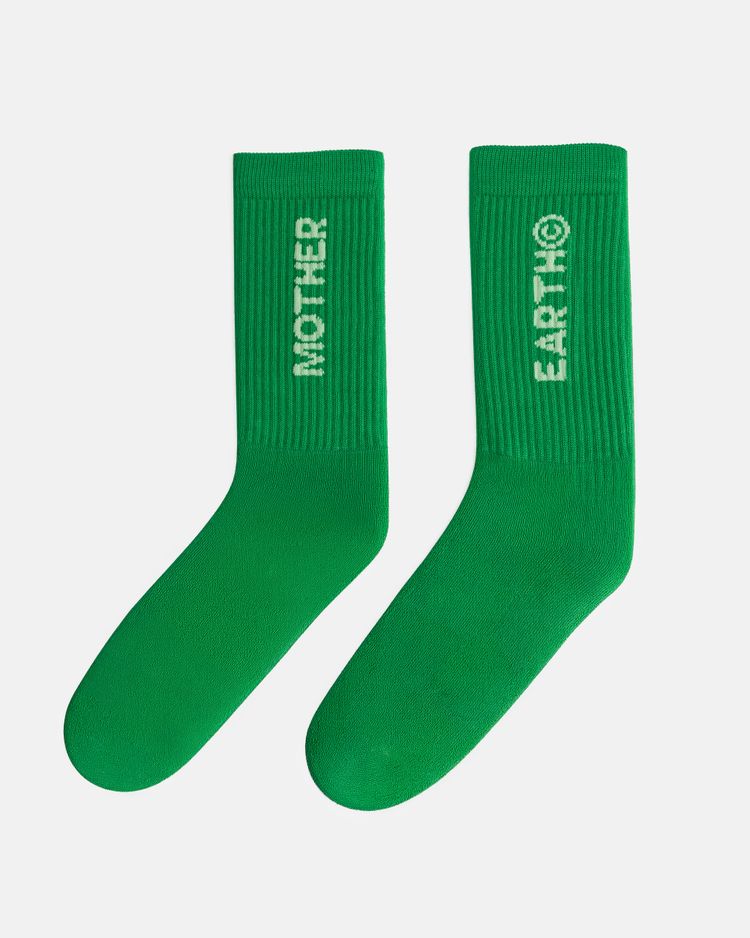 MoEa Socks - Mother Earth - Green