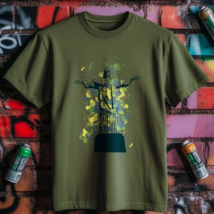 Brazil Statue t-shirt – Holy Humor