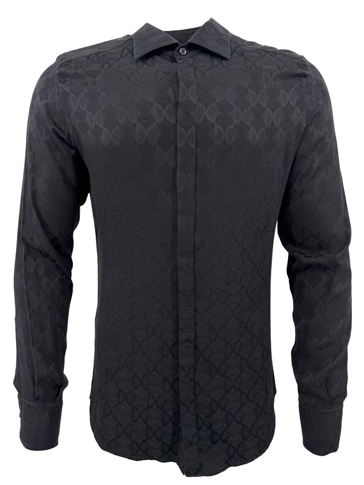 Dolce & Gabbana Monogram Shirt - Black (371499503)