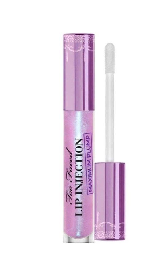 Immagine di Too Faced Lip Injection Maximum PLUMP Extra Strength Plumper Blueberry Buzz BNIB 2