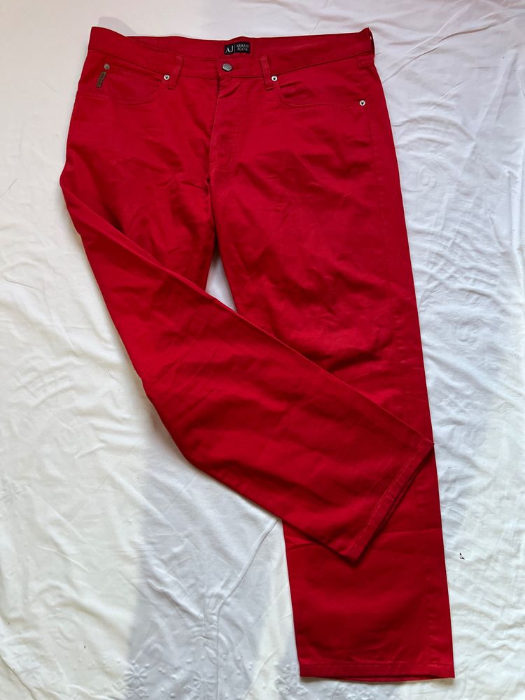 Armani Jeans Armani Jeans red pants product image
