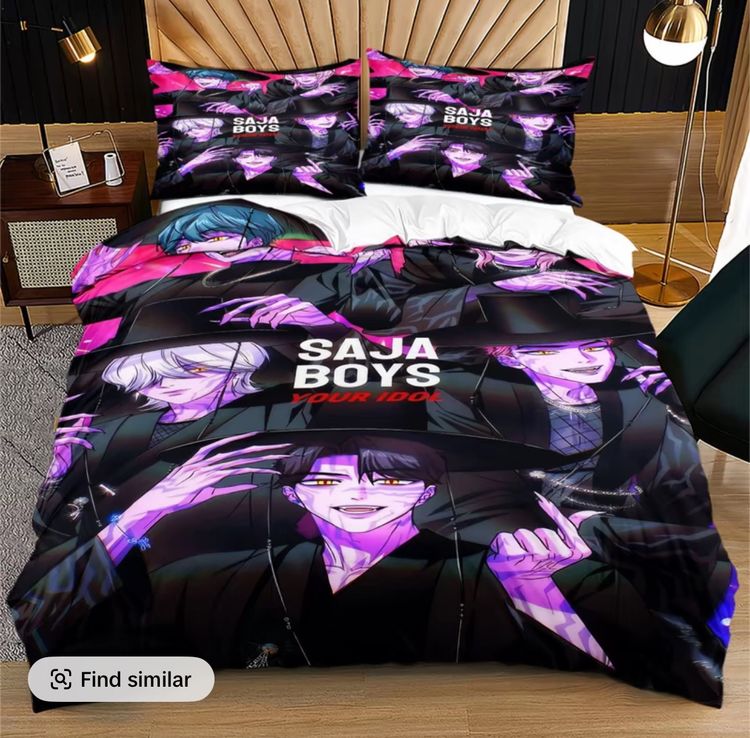 Brand New Saja Boys Duvet Cover Set