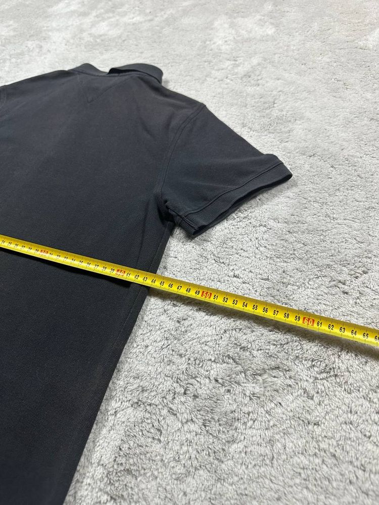 Tommy Jeans Black Slim Fit Polo Shirt image 10
