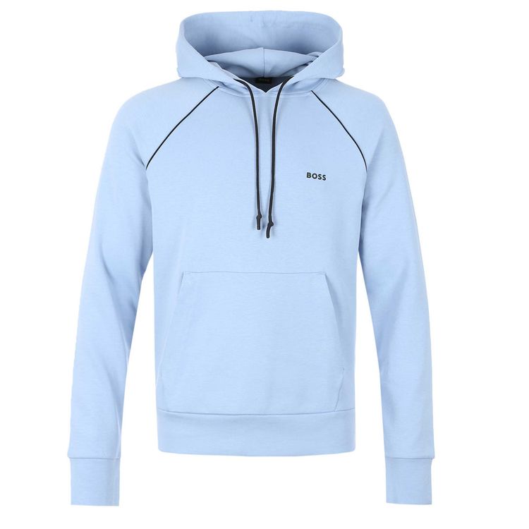 BOSS light blue hoodie