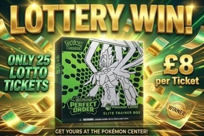 Lottery Prize Pokémon Perfect Order PC Elite Trainer Box
