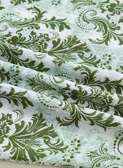 Green Patterned Blouse 4