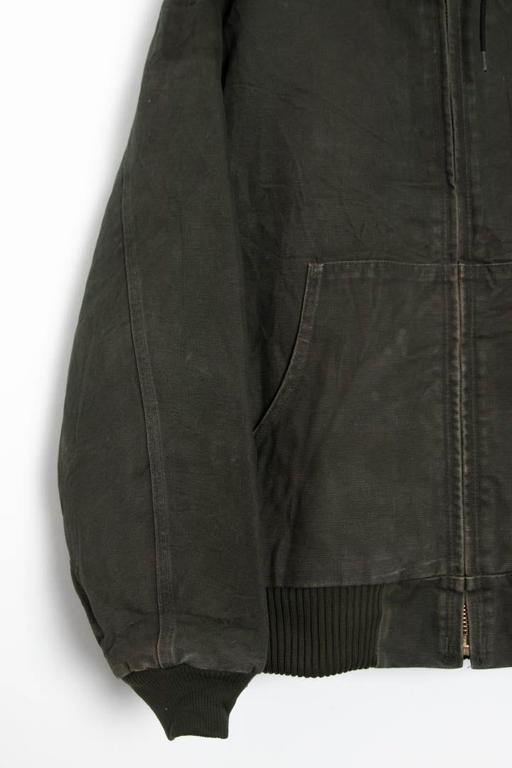 Carhartt J130 Duck Canvas Active Hooded Jacket (XXL) image 4
