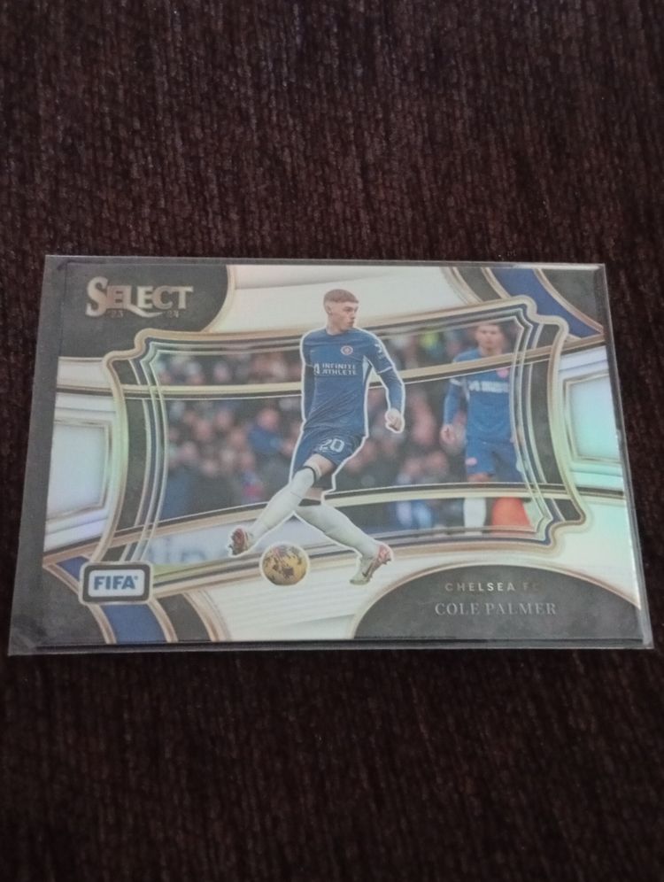 Ref A1-P2. Cole Palmer. Chelsea. Select FIFA. Duele level prizm
