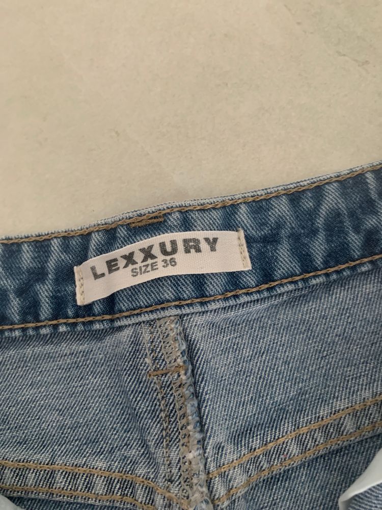 Distressed Denim Skirt 2