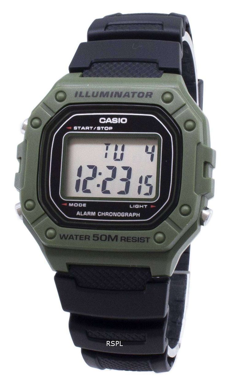 Casio Youth W-218H-3AV W218H-3AV Digital Men's Watch image 1