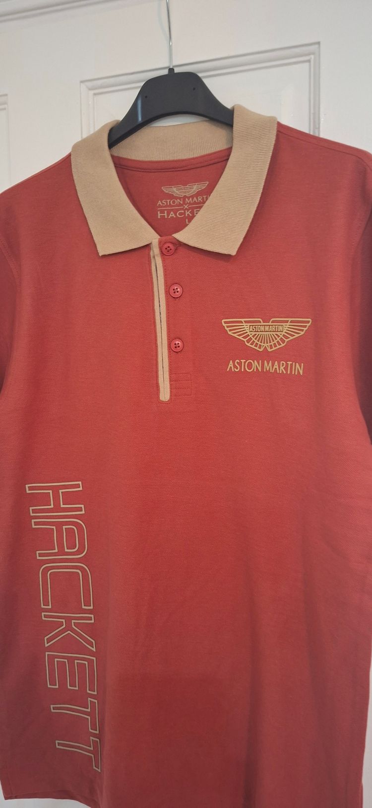 Hackett Aston Martin Collaboration Polo Shirt size L