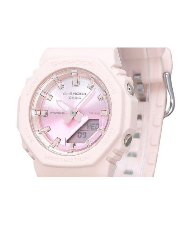 Casio G-Shock Analog Digital Sunset Glow Series Bio Based Resin Strap Pink Dial Quartz GMA-P2100SG-4A 200M Women's Watch image 2