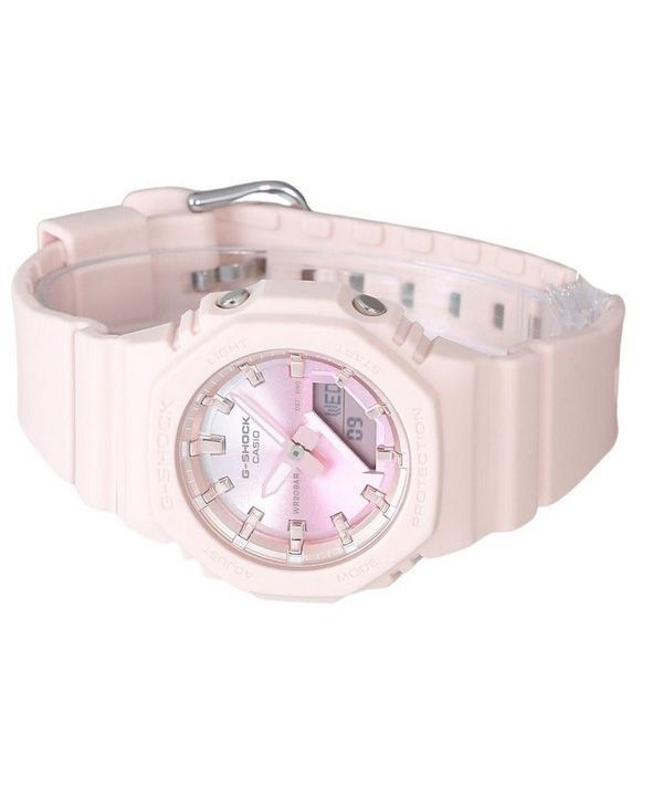 Casio G-Shock Analog Digital Sunset Glow Series Bio Based Resin Strap Pink Dial Quartz GMA-P2100SG-4A 200M Women's Watch image 4