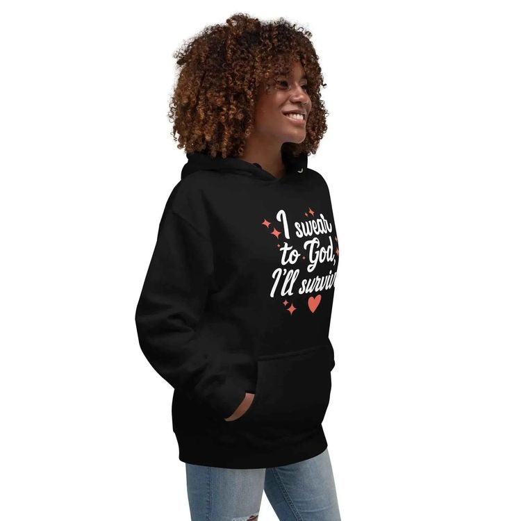 Lewis Capaldi Survive Lyrics Unisex Music Fan Graphic Pullover Hoodie 2
