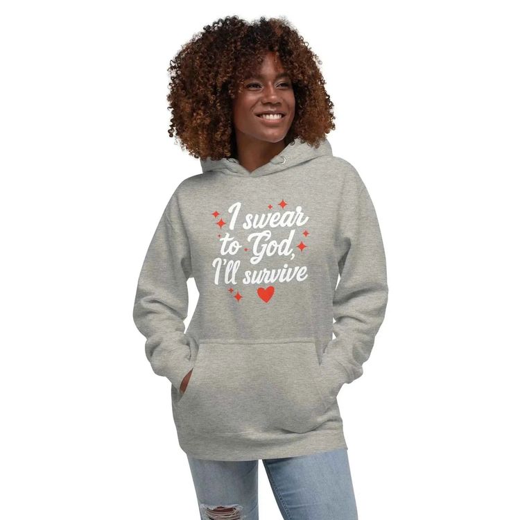 Lewis Capaldi Survive Lyrics Unisex Music Fan Graphic Pullover Hoodie 3