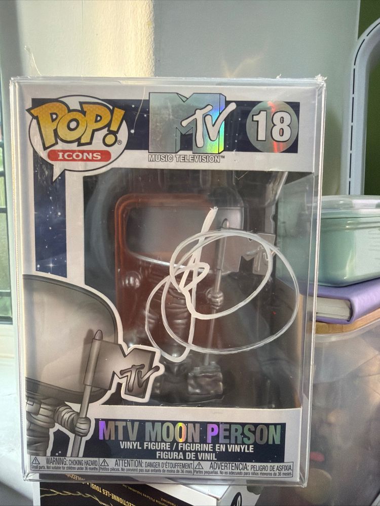 Funko Signed Mtv Moon Person Vinyl Figure product image