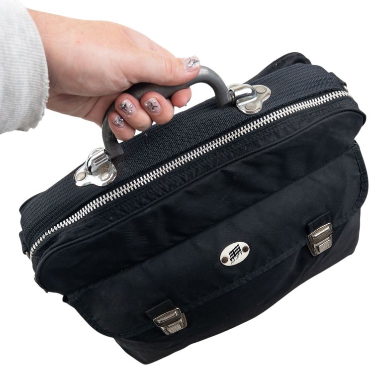 Vintage 80s Gaultier JUNIOR Briefcase Bag image 9
