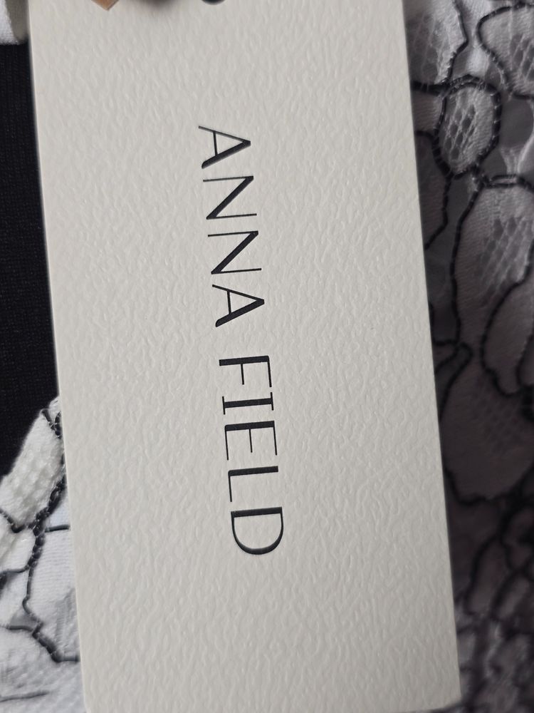Anna Field White And Black Halter Neck Dress image 5