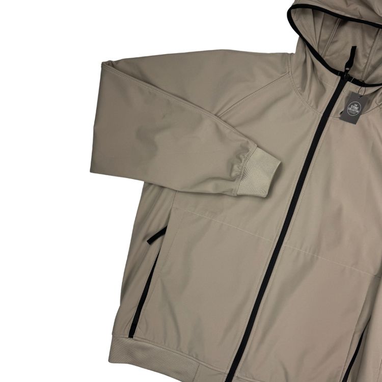 Immagine di Chaqueta Stone Island Light Soft Shell-R e.dye Technology in Recycled Polyester beige - talla 2XL 3