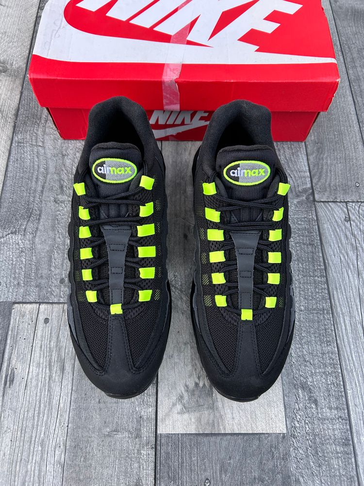 Nike Air Max 95 JD Trainers ‘OG Reverse Neon’ - Size UK 10  5