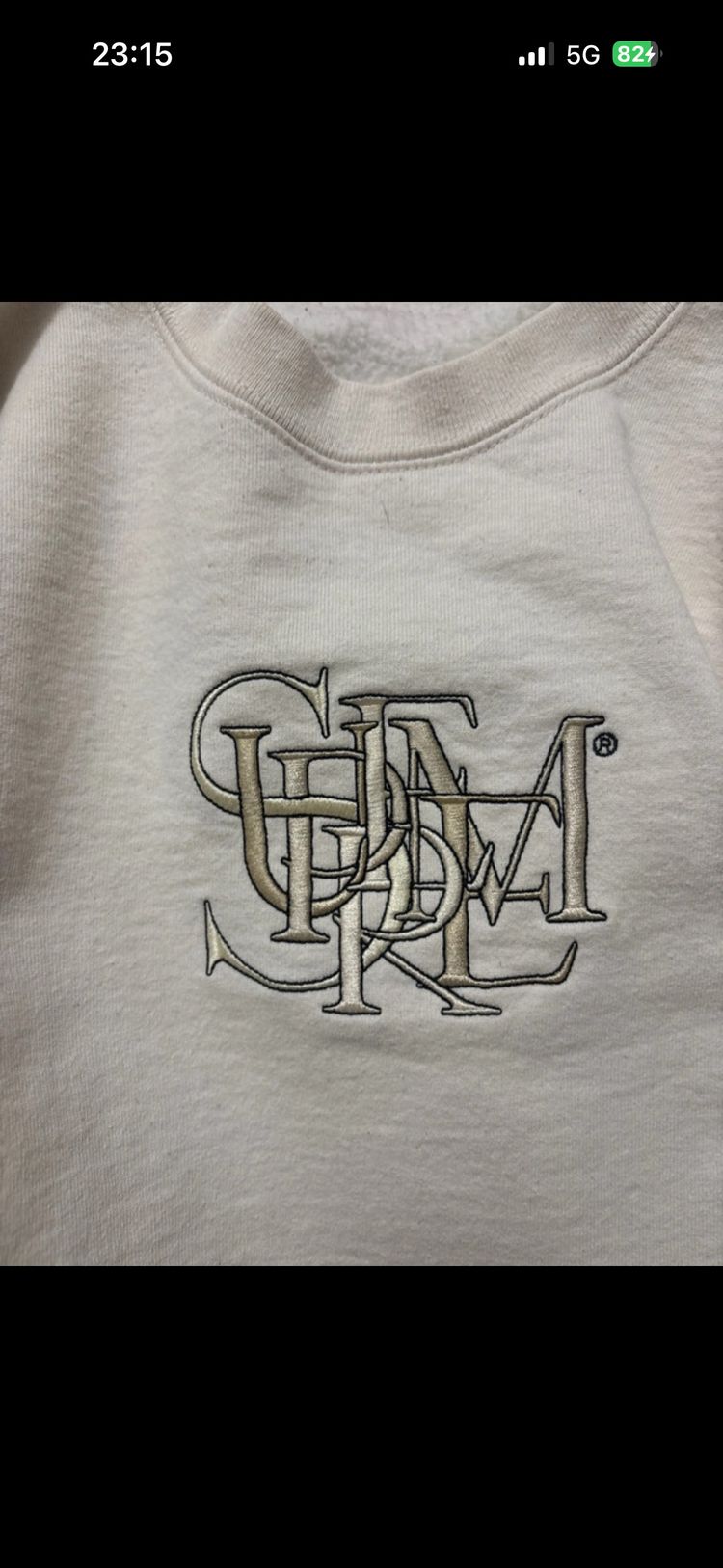 Supreme White Sweatshirt 4