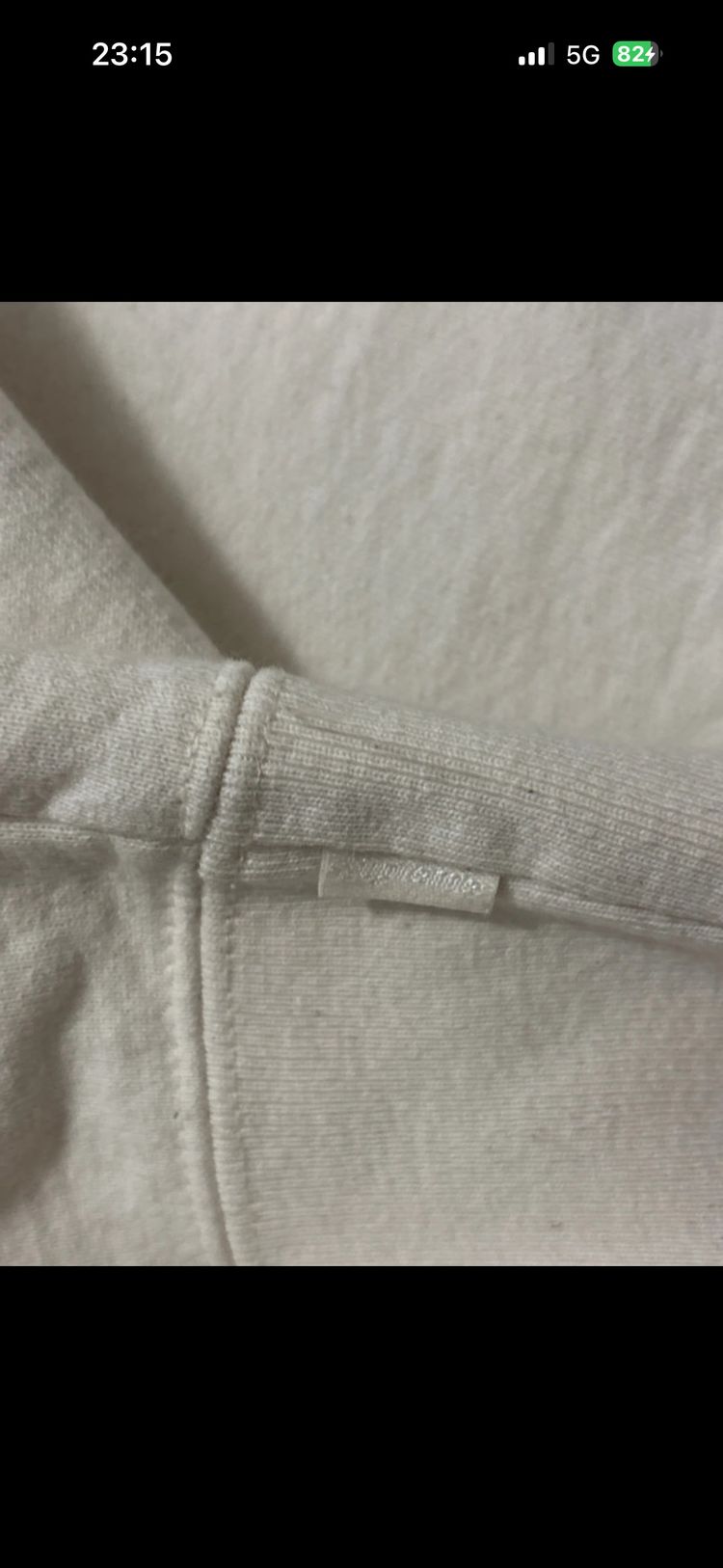 Supreme White Sweatshirt 5