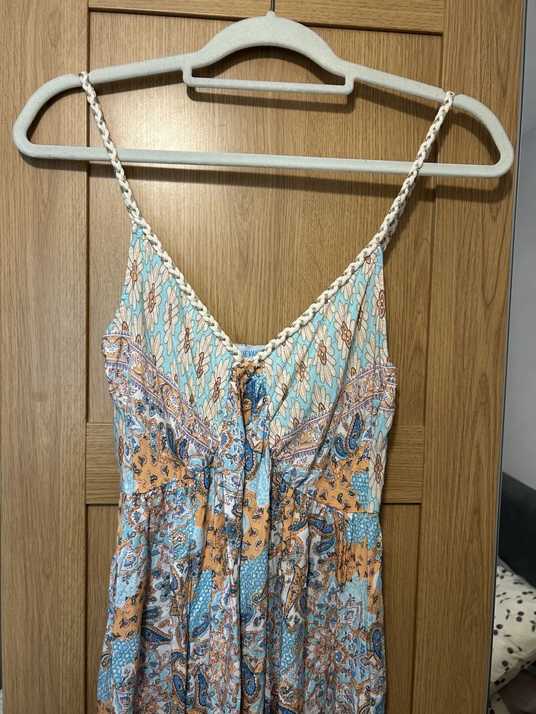 Unknown BLUE VANILLA Boho Style Summer Dress product image