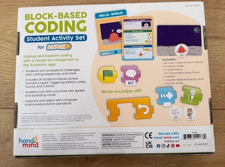 Hand2Mind Block-Based Coding Student Activity Set imagen 2