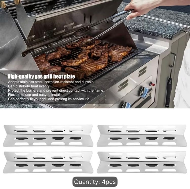 4Pcs Outdoor Gas Grill Heating Tent Bbq Cover image 3