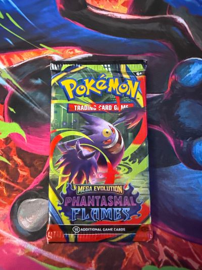 Pokémon Trading Card Game Mega Evolution Phantasmal Flames Booster Pack