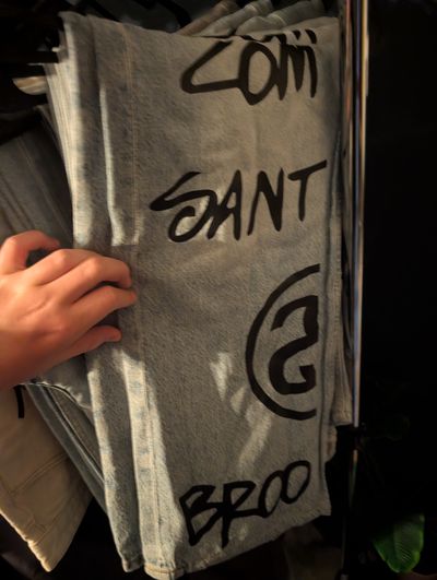 Rework stussy jeans
