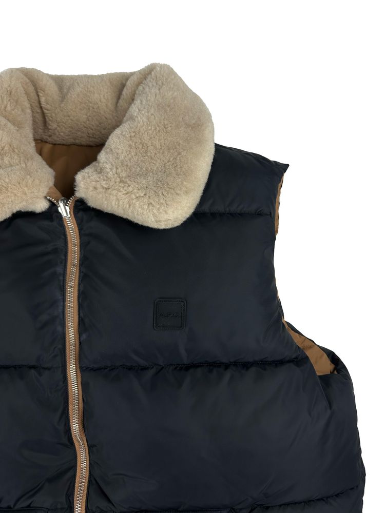A.P.C. - Smanicato Teddy Vest Reversibile imagen 3