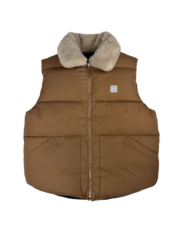 Immagine di A.P.C. - Smanicato Teddy Vest Reversibile 1